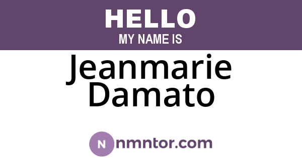 Jeanmarie Damato