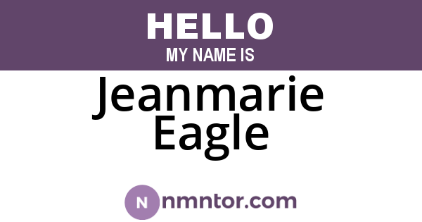 Jeanmarie Eagle
