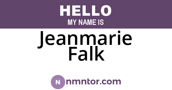 Jeanmarie Falk