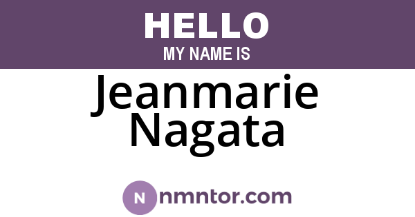 Jeanmarie Nagata