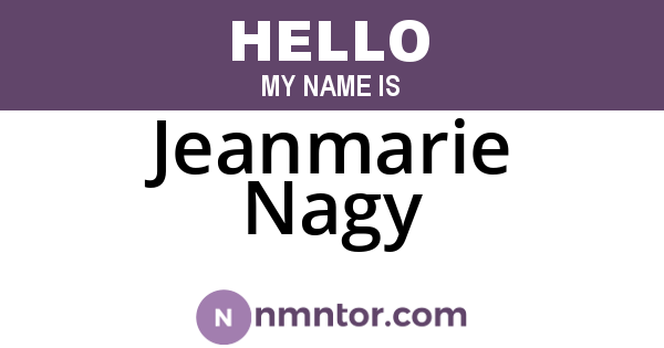 Jeanmarie Nagy