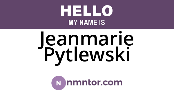 Jeanmarie Pytlewski