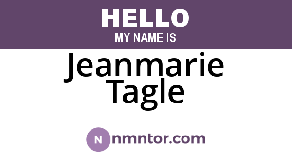 Jeanmarie Tagle