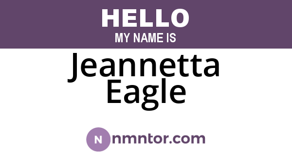 Jeannetta Eagle