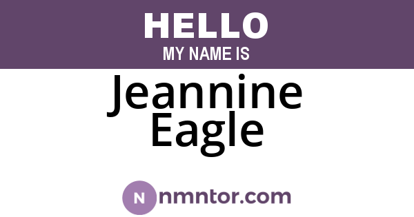 Jeannine Eagle