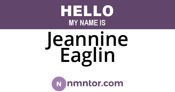 Jeannine Eaglin