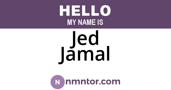 Jed Jamal