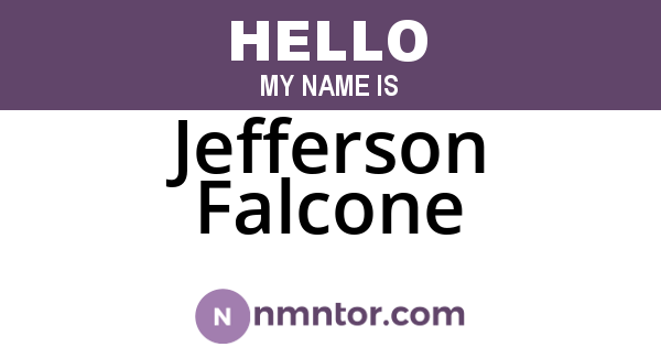 Jefferson Falcone