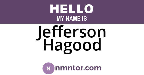 Jefferson Hagood