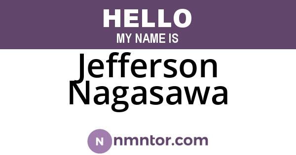 Jefferson Nagasawa