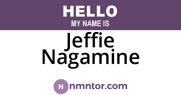 Jeffie Nagamine