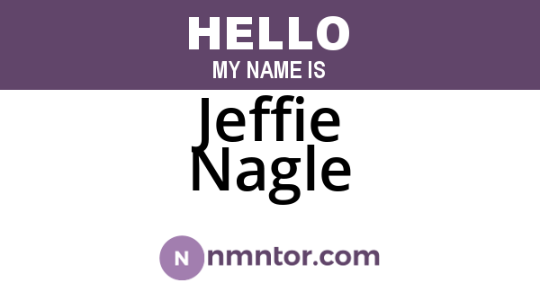 Jeffie Nagle