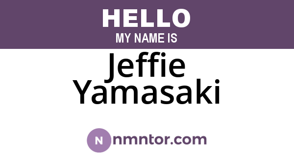Jeffie Yamasaki