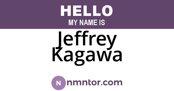 Jeffrey Kagawa