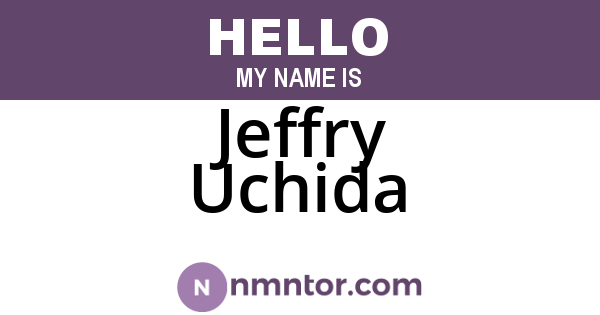 Jeffry Uchida