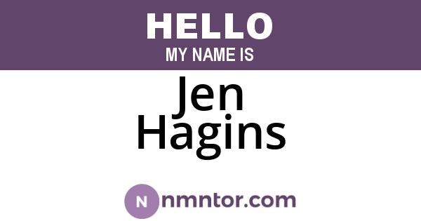Jen Hagins