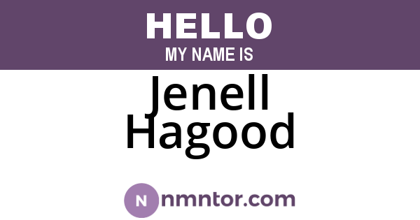 Jenell Hagood