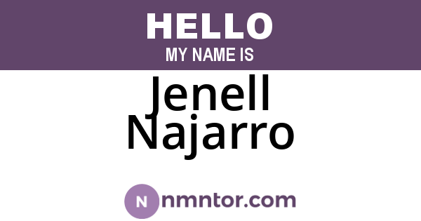 Jenell Najarro