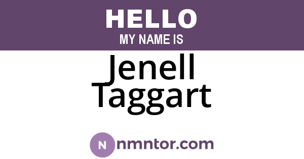 Jenell Taggart