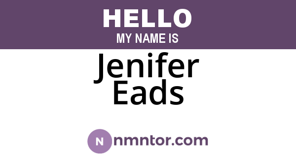 Jenifer Eads