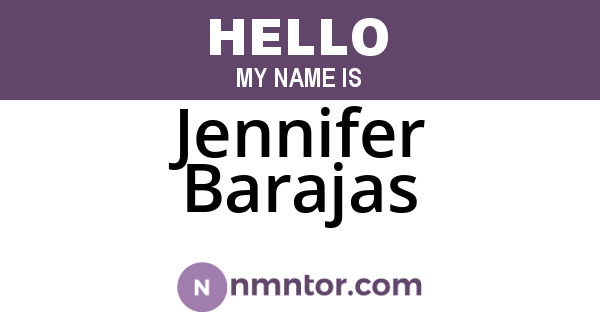 Jennifer Barajas