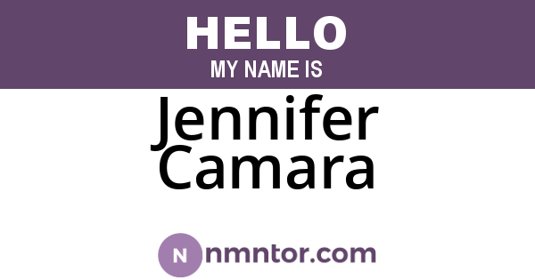 Jennifer Camara
