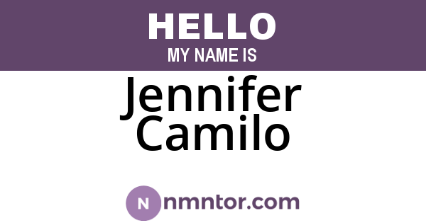 Jennifer Camilo