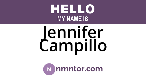 Jennifer Campillo