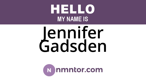 Jennifer Gadsden