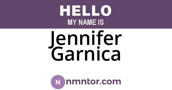 Jennifer Garnica