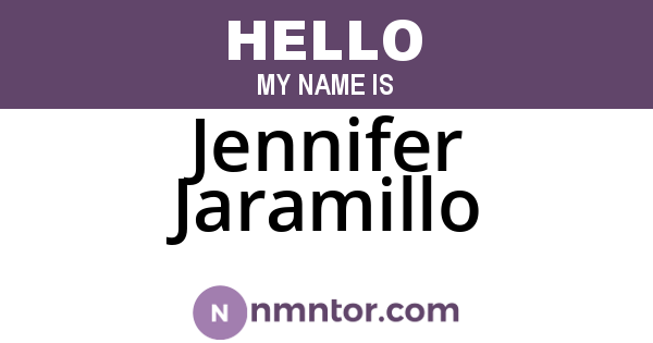 Jennifer Jaramillo