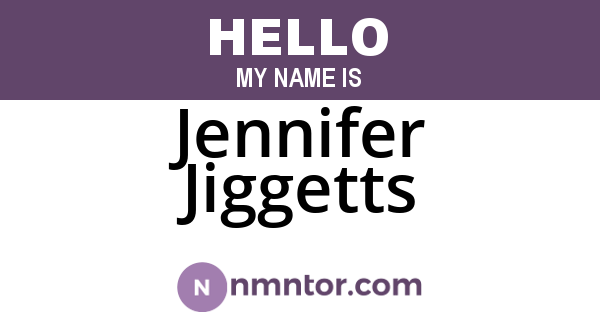 Jennifer Jiggetts
