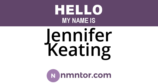 Jennifer Keating