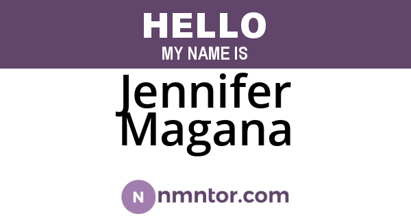 Jennifer Magana