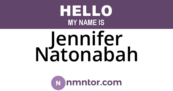 Jennifer Natonabah