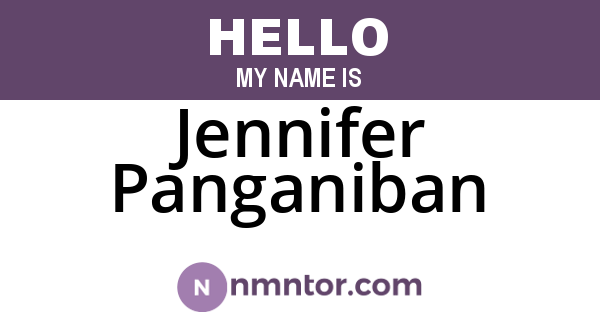 Jennifer Panganiban