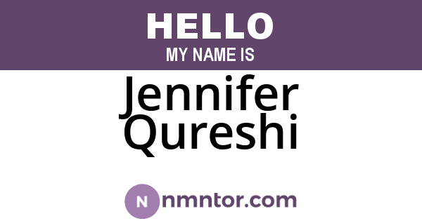 Jennifer Qureshi
