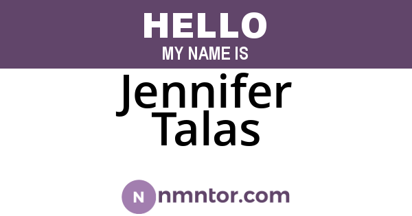 Jennifer Talas