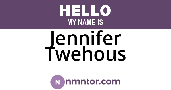 Jennifer Twehous