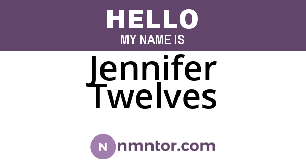 Jennifer Twelves