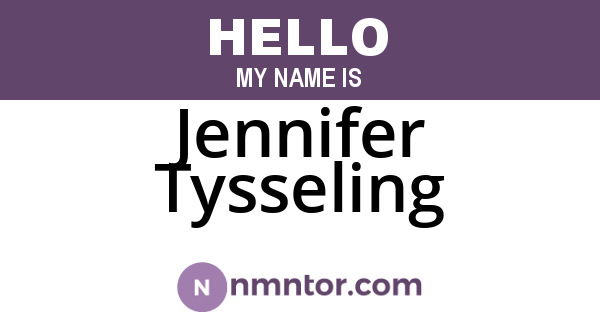 Jennifer Tysseling