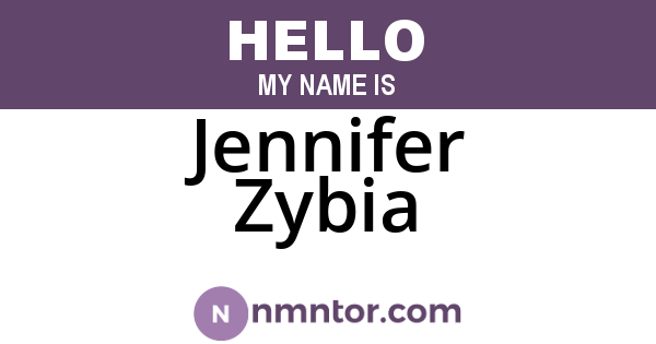 Jennifer Zybia