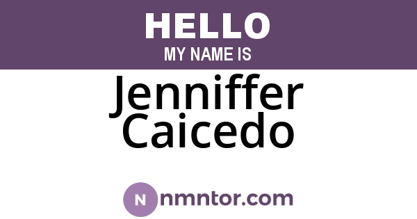 Jenniffer Caicedo