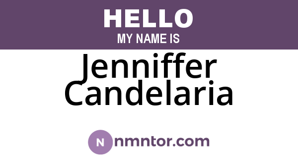Jenniffer Candelaria
