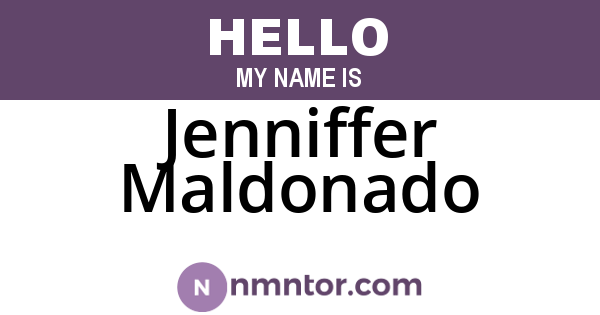 Jenniffer Maldonado