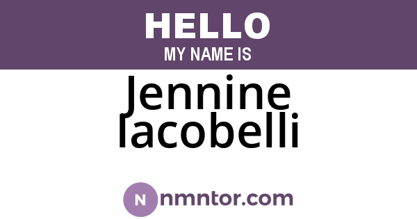 Jennine Iacobelli