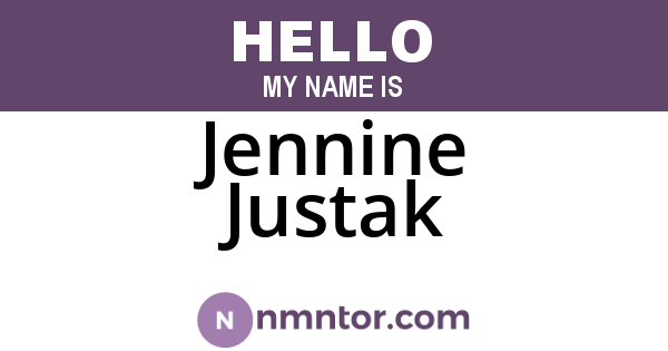 Jennine Justak