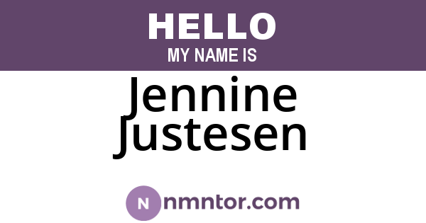 Jennine Justesen