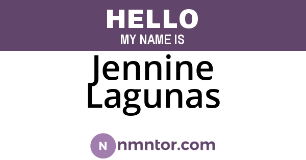 Jennine Lagunas