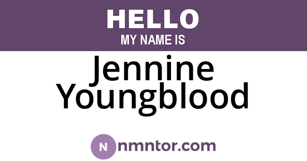 Jennine Youngblood